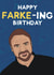 Funny Birthday Card - Leeds United - Daniel Farke created by Emily Render