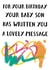 Funny Birthday Card - From Baby Son - Baby Scribbles created by Jimmy Doodle