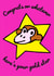 Cheeky Monkey Congratulations Card - Sassy - Gold Star - Funny Card for Friend created by Big1Chicken
