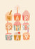Pretty Birthday Card - For Her - Birthday Cupcakes created by The Pattern Press