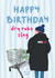 Funny Birthday Card for any Total Dryrobe Slag You Know - ASDA - Dryrobe Wanker created by Chloe Lambert