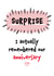 Funny Anniversary Card - Surprise - I Actually Remembered Our Anniversary created by Fiona Williams Designs