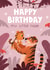 Cute Birthday Card - For Little Tiger - for Son created by Anna Bencic