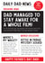 Funny Father's Day Card - Daily Dad Newspaper - Dad Things created by Lucy Marie Design