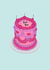Sweary birthday cake card for anyone who likes cake but is aging too fast. created by Sarah Symonds | Townhouse Creative