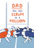Rugby Father’s Day Card - Scrum in a Million - for Dad created by Painted Parasol Studio