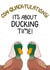 Funny Wedding Card - Duck Pun - LGBTQIA+ created by Doris Dishcloth