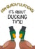 Funny Wedding Card - Duck Puns - LGBTQIA+ - Con-quack-tulations! created by Doris Dishcloth