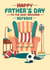 Fun Father's Day Card - Armchair Referee - Sports created by Kasia Cards