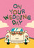 Retro Wedding Day Card - For Newlyweds - For Bride and Groom created by BYANIKA