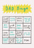 Funny Father's Day Card - Dad Bingo created by Alice Mole Illustration