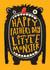 Funny Father's Day Card - From Your Little Monster created by AbiGoLucky