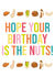 Funny Birthday Card For Friends - Hop Your Birthday Is The Nuts created by Kiss My Card