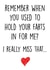 Cute Card for Other Half - Remember When You Used To Hold Your Farts In? created by Kiss My Card