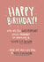 Birthday  - Good Sit Down - Funny - Cheeky - Age Card created by Pink wink
