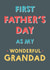Cute First Father's Day Card - For A New Grandad created by Wink Design - Michelle Roberts