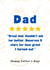 Funny Father's Day Card - For a 5 Star Dad - I Turned Out Great created by Cheeky Card Co