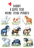 Cute Father's Day Card - Love You More Than Ponies created by Kate Garrett