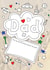 Cute Father's Day Card - Colour in - From The Kids created by Kate Garrett