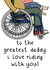 Cute Fathers Day Card - To The Greatest Daddy - I Love Riding With You! created by OhJaye