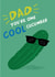 Cute Fathers Day Card - Dad You're One Cool Cucumber created by Jessica Eyre