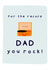 Cute Father's Day Card - Dad You Rock - Record Player created by Stilus 