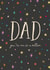Classic Father's Day Card - One in a Million Dad created by The Pattern Press