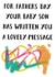 Funny Father’s Day Card - From Baby Son - Baby Scribbles created by Jimmy Doodle