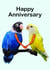 Funny Anniversary Card - Photoshop Birds with Arms created by OBJECTABLES