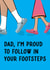 Cute Father's Day Card - Crocs - From Daughter created by Quinton cards