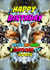 Funny Birthday Card - From Me And A ShitLoad Of Goats created by OBJECTABLES