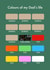 Funny Father's Day card - Colours Of Dads Life created by Pickled Prints