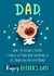 Funny Father's Day Card - Baby created by Dalia Clark Design