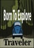 Born To Explore Road Trip Classic Birthday Card For Traveler Friend created by Nisha Prabhu