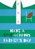 Funny Father's Day Card - Rugby Theme Shirt Card created by Sian Moore Illustration