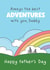 Cute Father's Day Card - Best Adventures With You created by @MarcoLooks
