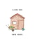 Cute Card For Gardener Plant Lover - Shed “I Love You Shed Loads” created by Alys Jones