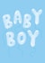 Baby Boy - Congratulations New Baby Card created by All The Best