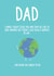 Heartfelt Fathers Day/Birthday Card For Dad - You Mean The World To Me created by Floydie