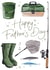 Fisherman Tools & Fishing Equipment - Father's Day Card For Dad or Grandad created by Making Meadows Ltd