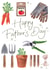 Gardener Vegetable Patch Gardening Tools - Father's Day Card For Dad or Grandad created by Making Meadows Ltd