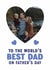 Heartfelt Father's Day Card - World Best Dad created by @HurrayHaus