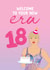 18th Birthday Card for Taylor Swift fan - Welcome to your new Era created by The Cake Thief