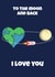 I love you - to the moon a back created by Samantha Casey