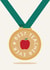 Cute Thank You Card - Medal - For Teacher created by Puns and Needles