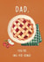 Humorous Father’s Day Card - Tasty Fruit Pie - Food Pun created by Mouse and Jam