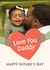 Heartfelt Father's Day Card - Love You Daddy - Black created by Macie Dot Doodles
