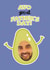 Punny Avocado Personalised Father's Day Photo Card created by Choo Choo 