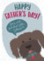 Father's Day Card - From The Dog - Cockapoo - Favourite Furry Sidekick created by Wink Design - Michelle Roberts