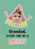 Cute Fathers Day Photo Card - For Grandad - Melon Pun created by Choo Choo